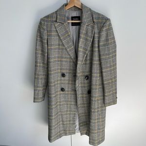Zara coat w/ lapels